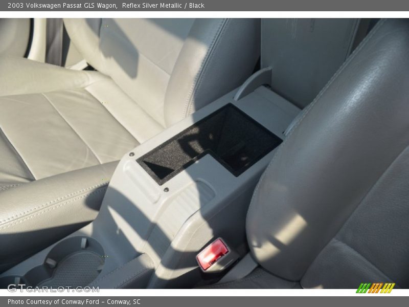 Reflex Silver Metallic / Black 2003 Volkswagen Passat GLS Wagon