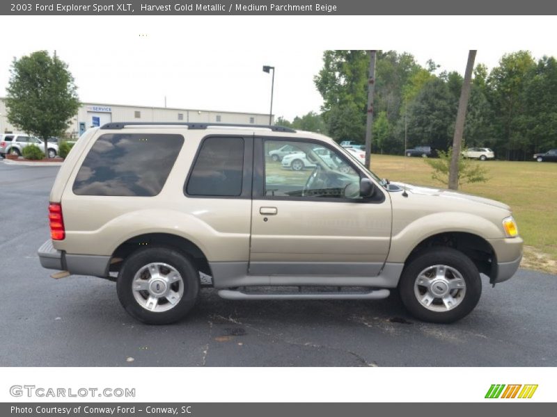  2003 Explorer Sport XLT Harvest Gold Metallic