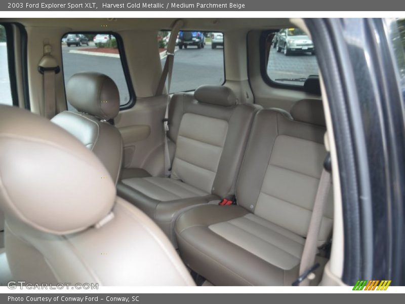 Rear Seat of 2003 Explorer Sport XLT