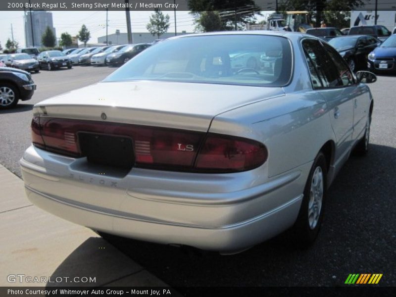 Sterling Silver Metallic / Medium Gray 2000 Buick Regal LS