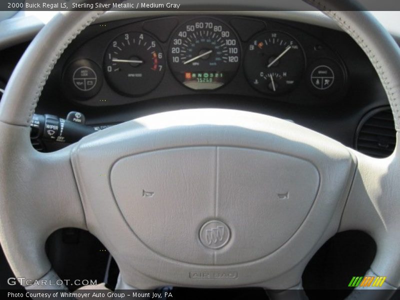 Sterling Silver Metallic / Medium Gray 2000 Buick Regal LS