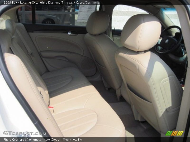 White Diamond Tri-coat / Cocoa/Cashmere 2009 Buick Lucerne CXL