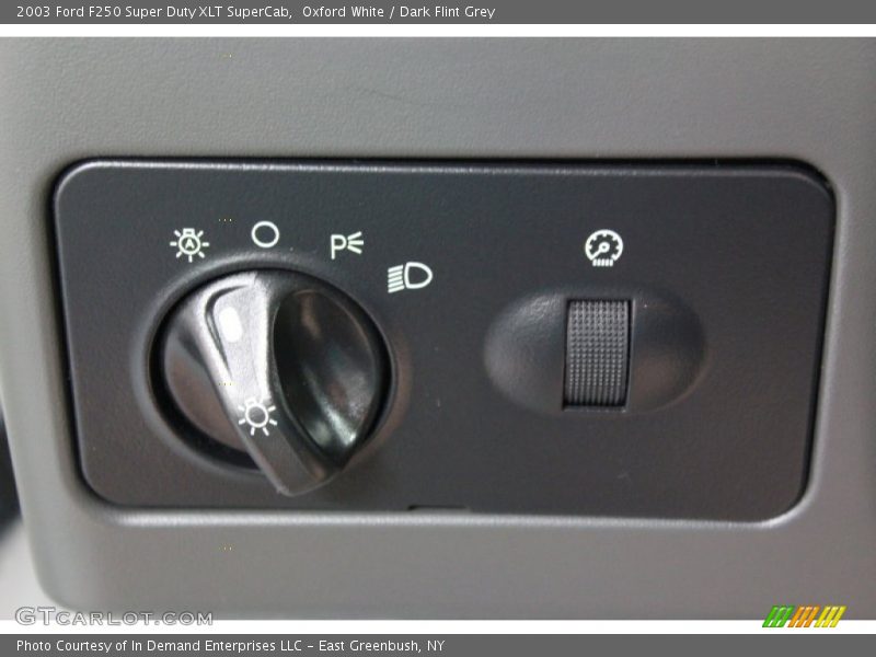 Controls of 2003 F250 Super Duty XLT SuperCab