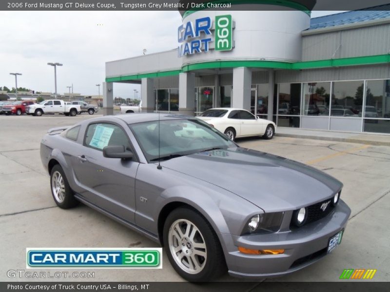 Tungsten Grey Metallic / Dark Charcoal 2006 Ford Mustang GT Deluxe Coupe