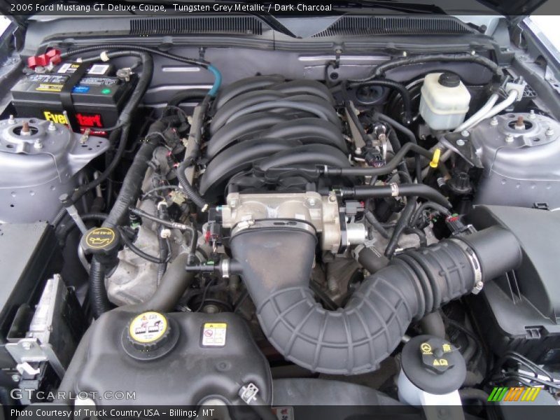 Tungsten Grey Metallic / Dark Charcoal 2006 Ford Mustang GT Deluxe Coupe
