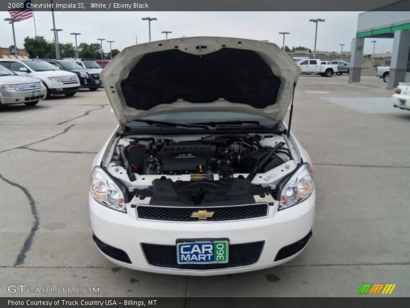 White / Ebony Black 2008 Chevrolet Impala SS