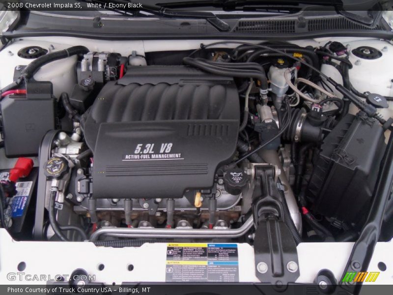 White / Ebony Black 2008 Chevrolet Impala SS