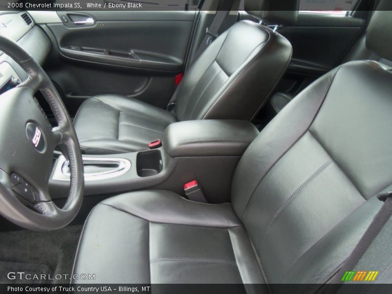 White / Ebony Black 2008 Chevrolet Impala SS