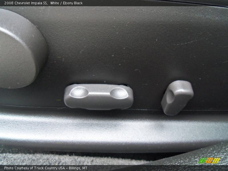 White / Ebony Black 2008 Chevrolet Impala SS