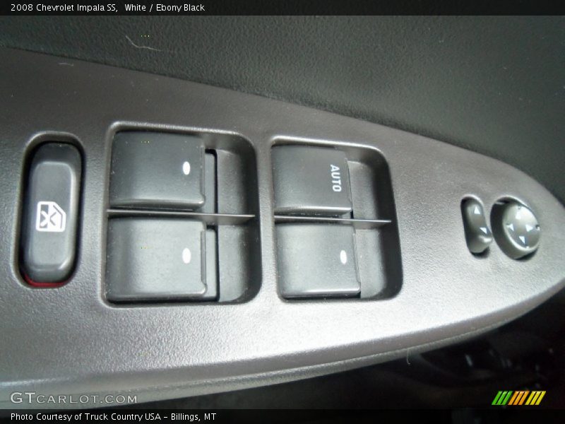 White / Ebony Black 2008 Chevrolet Impala SS