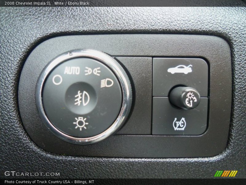 White / Ebony Black 2008 Chevrolet Impala SS