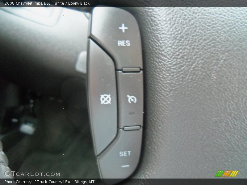 White / Ebony Black 2008 Chevrolet Impala SS