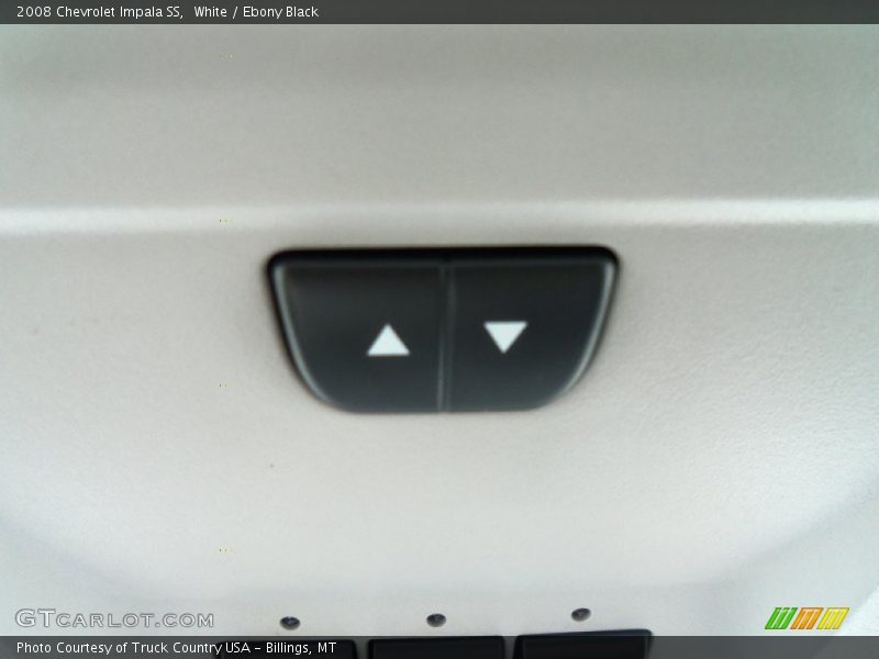 White / Ebony Black 2008 Chevrolet Impala SS