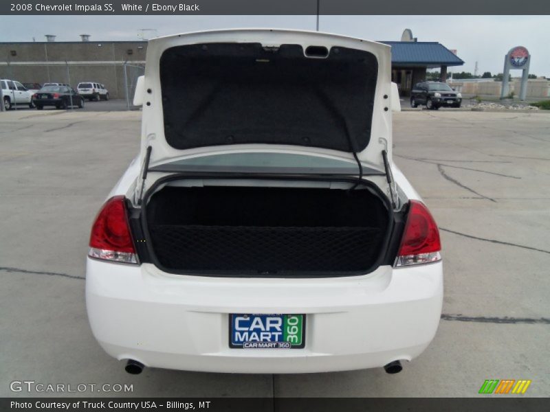 White / Ebony Black 2008 Chevrolet Impala SS