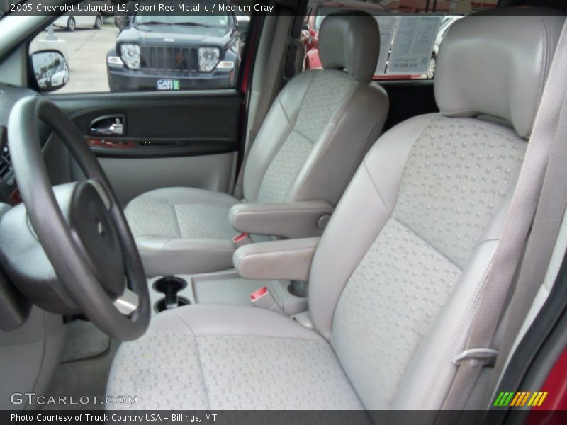 Sport Red Metallic / Medium Gray 2005 Chevrolet Uplander LS