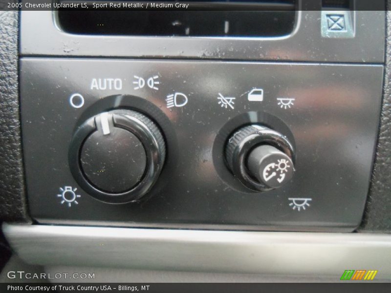 Sport Red Metallic / Medium Gray 2005 Chevrolet Uplander LS