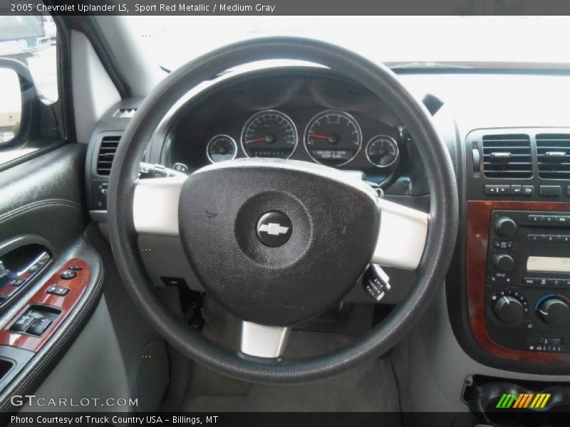 Sport Red Metallic / Medium Gray 2005 Chevrolet Uplander LS