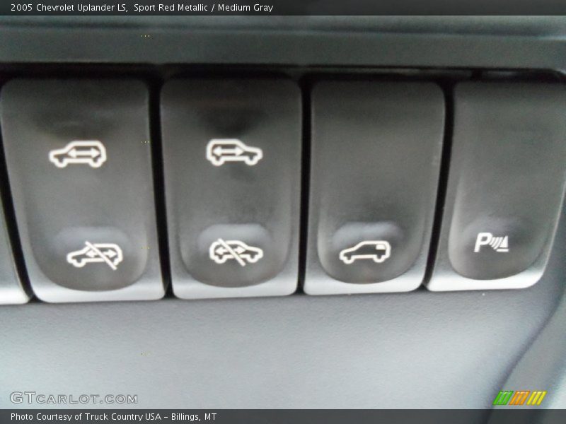 Sport Red Metallic / Medium Gray 2005 Chevrolet Uplander LS