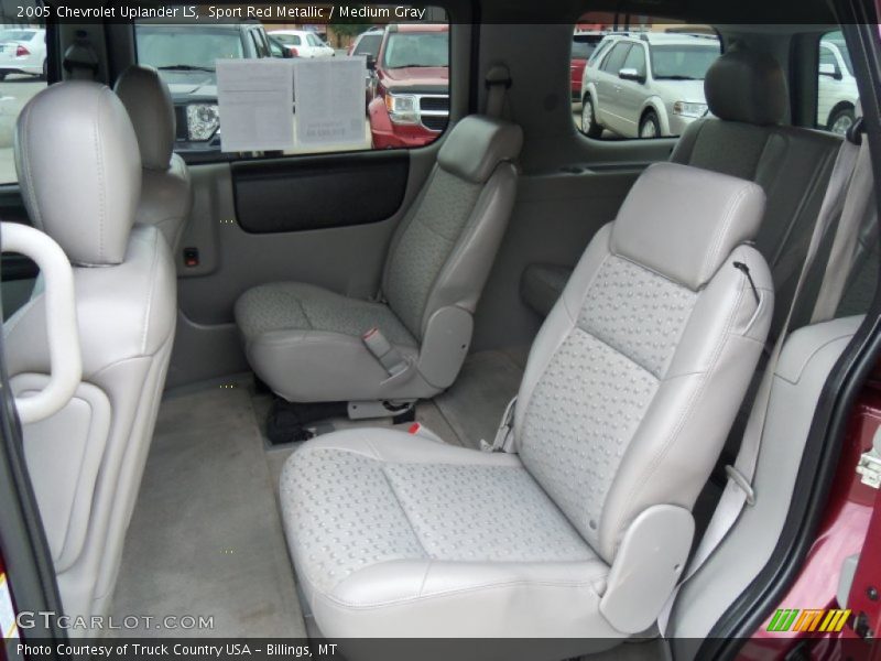 Sport Red Metallic / Medium Gray 2005 Chevrolet Uplander LS