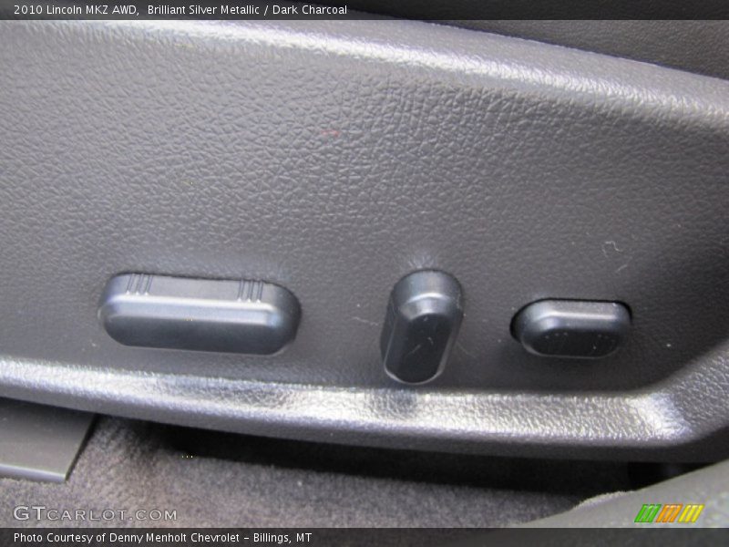Brilliant Silver Metallic / Dark Charcoal 2010 Lincoln MKZ AWD