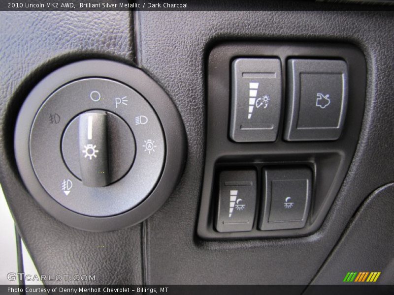 Brilliant Silver Metallic / Dark Charcoal 2010 Lincoln MKZ AWD