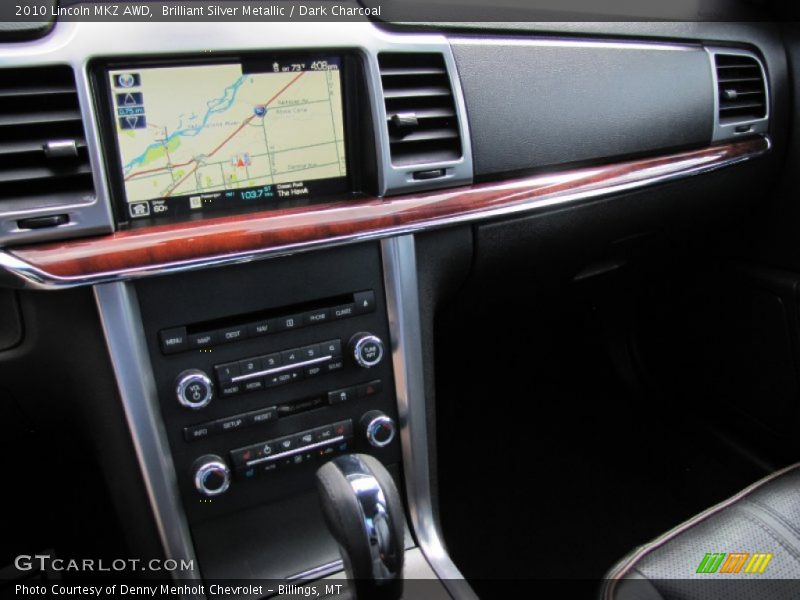 Brilliant Silver Metallic / Dark Charcoal 2010 Lincoln MKZ AWD