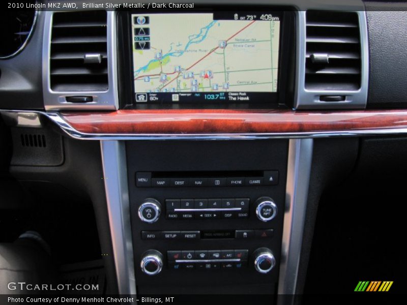 Brilliant Silver Metallic / Dark Charcoal 2010 Lincoln MKZ AWD
