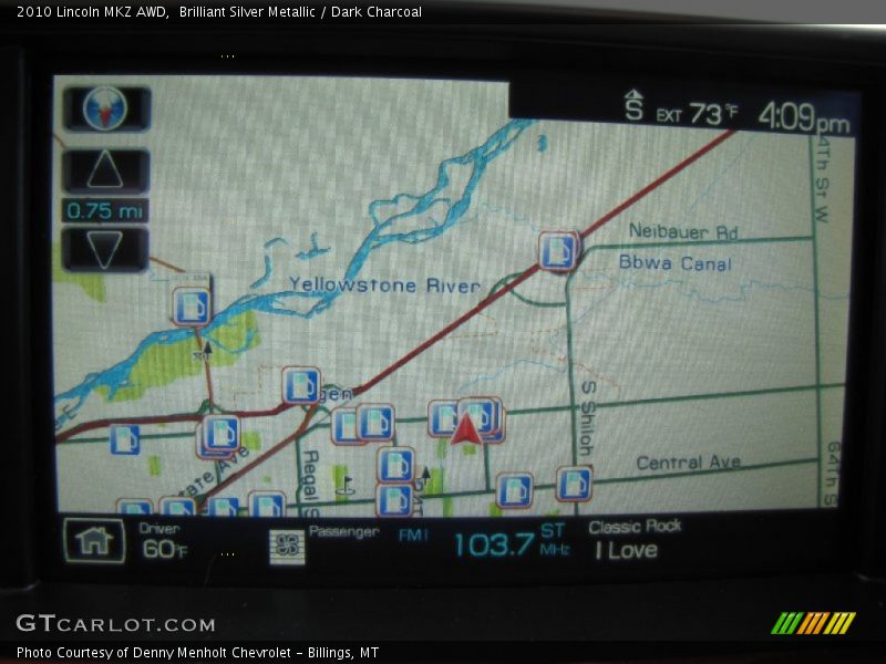 Brilliant Silver Metallic / Dark Charcoal 2010 Lincoln MKZ AWD