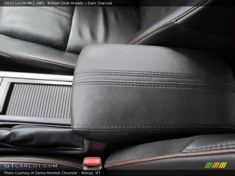 Brilliant Silver Metallic / Dark Charcoal 2010 Lincoln MKZ AWD