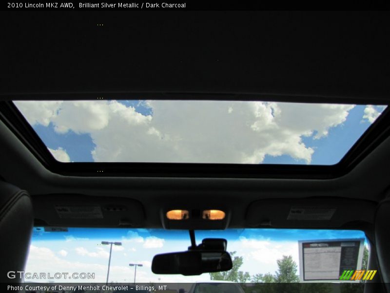 Brilliant Silver Metallic / Dark Charcoal 2010 Lincoln MKZ AWD