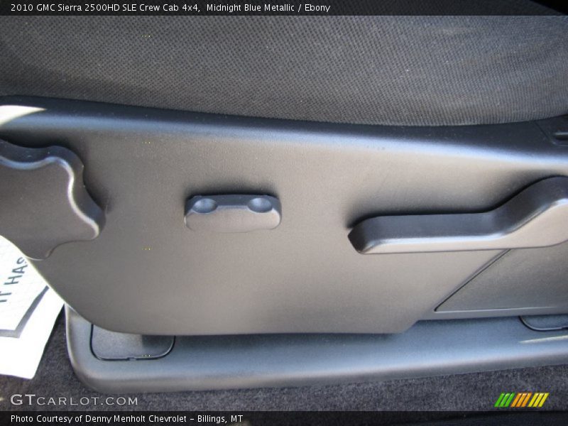 Midnight Blue Metallic / Ebony 2010 GMC Sierra 2500HD SLE Crew Cab 4x4