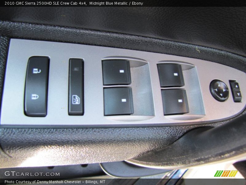 Midnight Blue Metallic / Ebony 2010 GMC Sierra 2500HD SLE Crew Cab 4x4