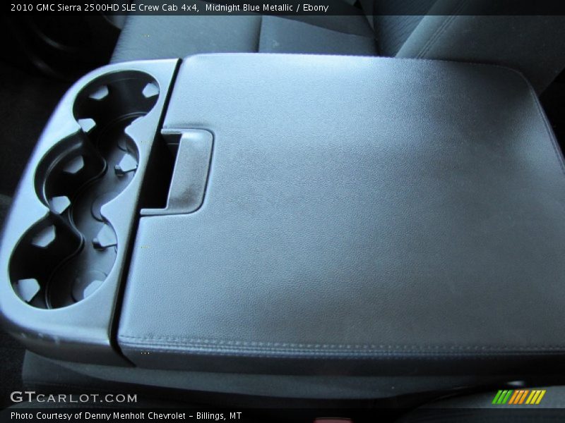 Midnight Blue Metallic / Ebony 2010 GMC Sierra 2500HD SLE Crew Cab 4x4