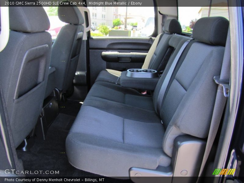 Midnight Blue Metallic / Ebony 2010 GMC Sierra 2500HD SLE Crew Cab 4x4