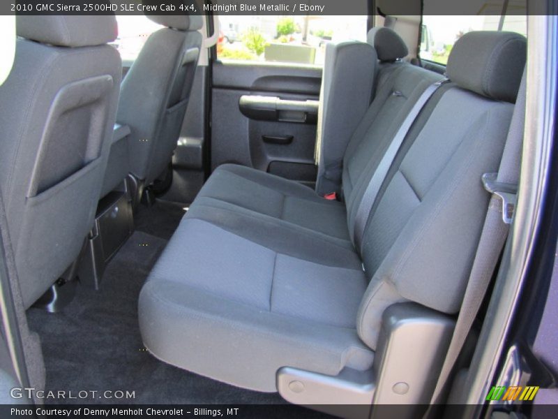 Midnight Blue Metallic / Ebony 2010 GMC Sierra 2500HD SLE Crew Cab 4x4