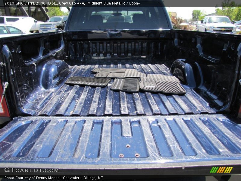 Midnight Blue Metallic / Ebony 2010 GMC Sierra 2500HD SLE Crew Cab 4x4