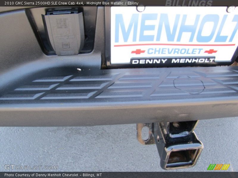 Midnight Blue Metallic / Ebony 2010 GMC Sierra 2500HD SLE Crew Cab 4x4