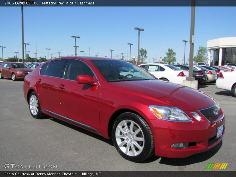 Matador Red Mica / Cashmere 2006 Lexus GS 300