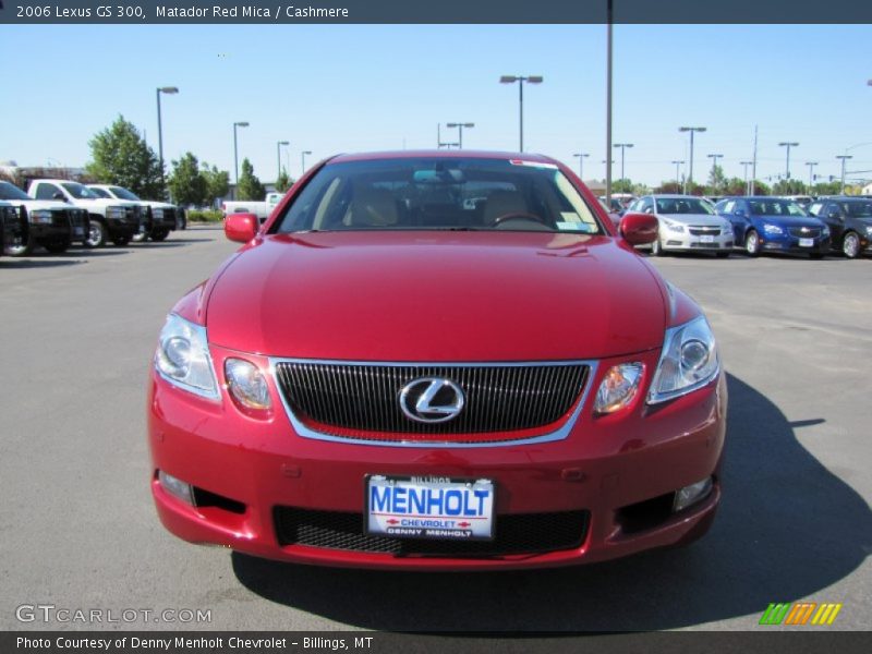 Matador Red Mica / Cashmere 2006 Lexus GS 300