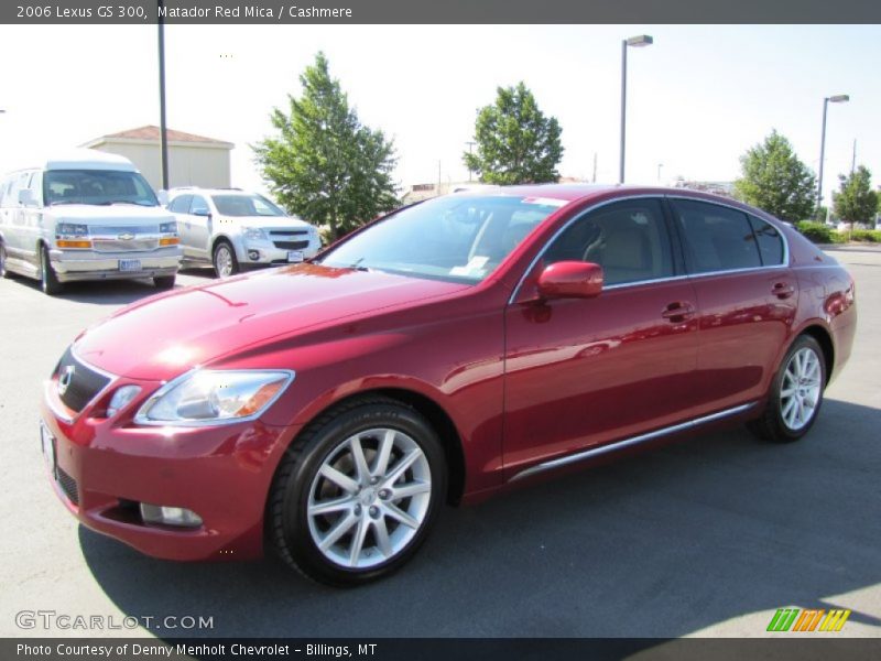 Matador Red Mica / Cashmere 2006 Lexus GS 300