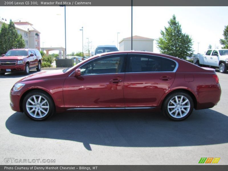 Matador Red Mica / Cashmere 2006 Lexus GS 300
