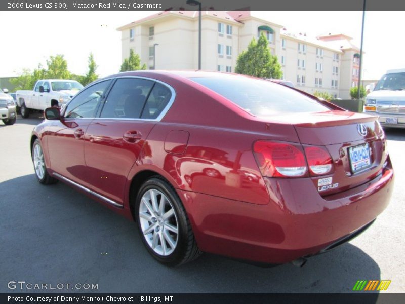 Matador Red Mica / Cashmere 2006 Lexus GS 300