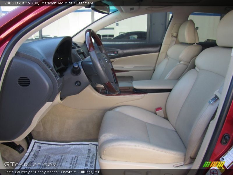 Matador Red Mica / Cashmere 2006 Lexus GS 300