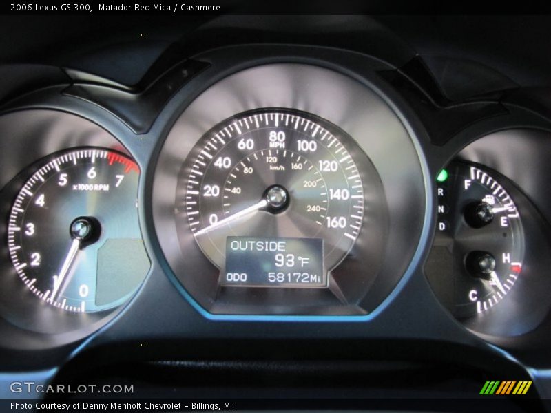 Matador Red Mica / Cashmere 2006 Lexus GS 300