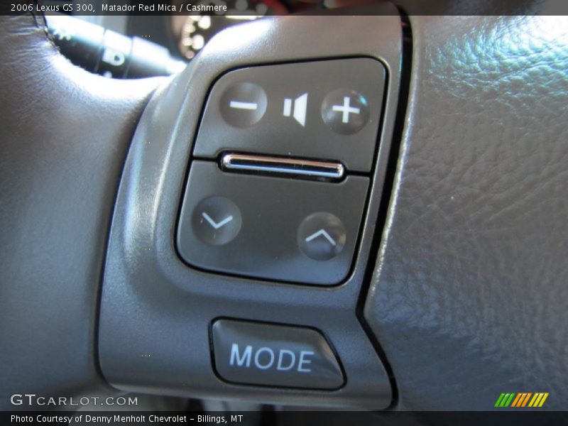 Matador Red Mica / Cashmere 2006 Lexus GS 300