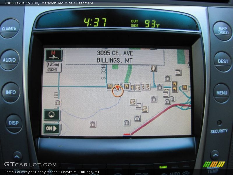 Matador Red Mica / Cashmere 2006 Lexus GS 300