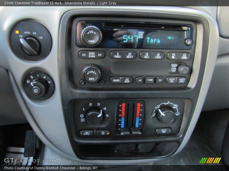 Silverstone Metallic / Light Gray 2008 Chevrolet TrailBlazer LS 4x4