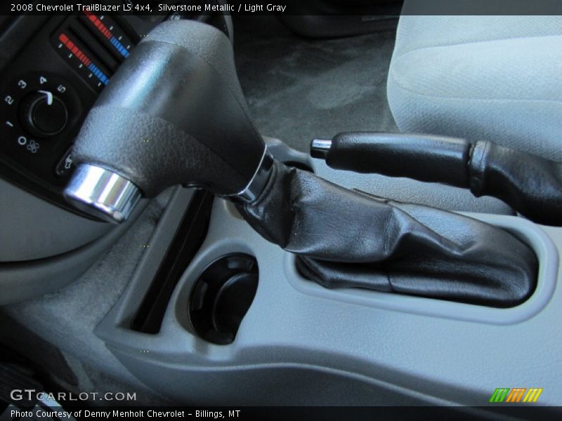 Silverstone Metallic / Light Gray 2008 Chevrolet TrailBlazer LS 4x4