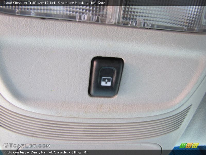 Silverstone Metallic / Light Gray 2008 Chevrolet TrailBlazer LS 4x4