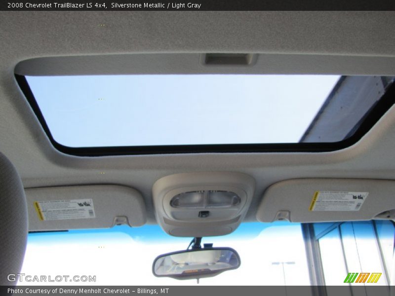 Silverstone Metallic / Light Gray 2008 Chevrolet TrailBlazer LS 4x4